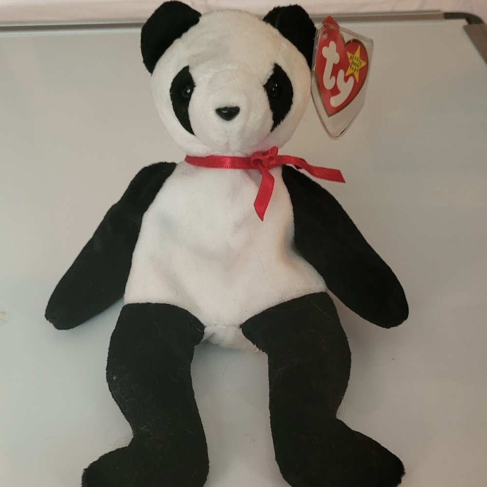 Ty Beanie Baby Bear Fortune